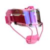DUTYBOD Softball Face Mask Lightweight and Comfortable with Wide Field Vision fit All Ages - Durable and Safety Softball Face Mask Sets (Pink-Blue) view 3