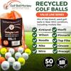 Golf Ball Monkey Cheap Value Line Series Used Golf Balls Bulk with Mesh Carrying Bag - Recycled Colored Golf Balls Mix - Store Line Series Bulk Golf Balls Recycled for Men (50-4A/Near Mint) view 2