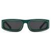 Fashion Square Sunglasses 2024 Trend Punk Sun Glasses For Women Luxury Vintage Rectangle Sunglass Men Y2k Streetwear Shades (green) view 1