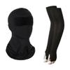 Katutude Balaclava Face Mask and Cooling Arm Sleeves Set, UV Protection Breathable Full Face Cover Windproof Cycling Cap for Outdoor Activities view 1