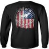 Ford Bronco USA Flag Long Sleeve Shirt-Black-3x view 3