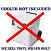 USATuff Vinyl Cooler Lid Kit Compatible with YETI 60 qt Roadie Wheeled | Easy Peel & Stick Application Cooler Skin Decal Wrap | Durable Pre-Cut Pieces | Made for Outdoor Use - USA Flag Woodgrain view 2