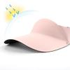 ELIHAIR Kids Sun Visor Summer Beach Outsides UV Protection Sports Cap Toddler Sun-Hat with Adjustable Elastic Drawstring(Pink Color) view 3