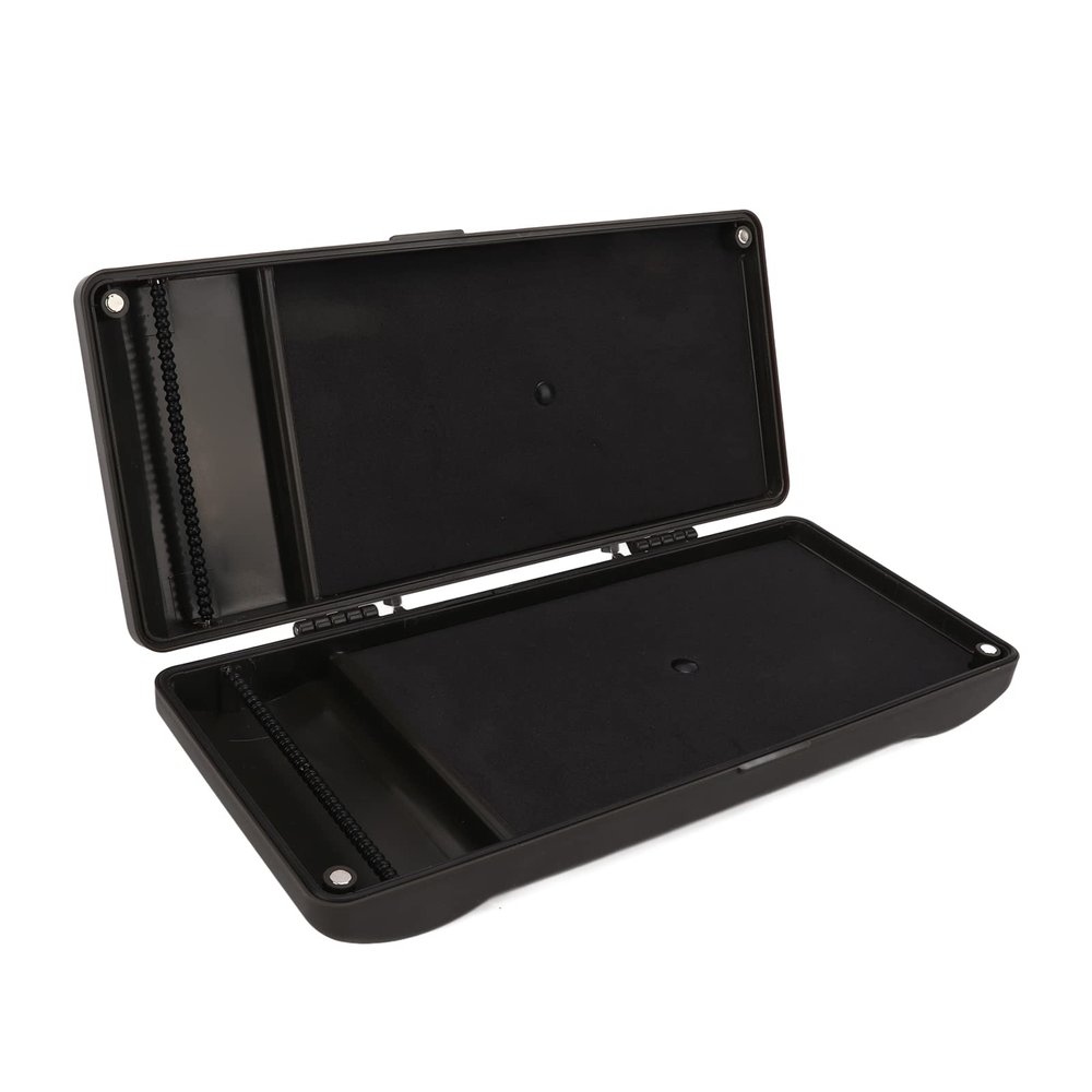HERCHR Fishing Rig Tackle Box, 2 Layer Outdoor Carp Rig Tackle Storage Case Carp Organizer Container Fishing Equipment for Fishing Line Hook
