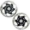 iF Design & Red Dot Design Award PSB PR03 3D Floating Plus DHR and E-MTB Only 2.3mm Disc Brake Rotor 6-Bolt 203mm, 2 pcs, PSB2941 view 1