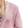 Men's V-Neck Drawstring Linen T-Shirt Cotton Lace Up Henley Short Sleeve Henleys Summer Beach Half Sleeve T Shirts (Red,X-Large) view 3