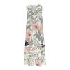 Womens Summer Design Casual Dress Fashion Floral Printed Elegant Dress Sleeveless V-Neck Long Dress with Pockets view 4