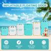 AWSUM 15ft x 6ft Large Inflatable Floating Dock Air Dock Platform Floating Island Raft with Non-Slip Surface for Lakes Beach Ocean view 2