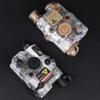 Plastic LA-C-PEQ15 Box Laser Sights,Box Laser Indicator,Transparent Version,with IR Laser+Red/Green/Blue Laser Sight+Flashlight Whitelight LED,with Pressure Switch,Fit 20mm Rail (Blue Laser DE) view 3