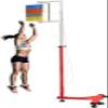 AMNOOL Vertical Jump Measurement Vertical Jump Tester Movable Vertical Jump Tester Metal Vertical Jump Tester with Wheels Standing Jump Meter for School Gymnas-1