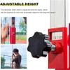 AMNOOL Vertical Jump Measurement Vertical Jump Tester Movable Vertical Jump Tester Metal Vertical Jump Tester with Wheels Standing Jump Meter for School Gymnas-1 view 4