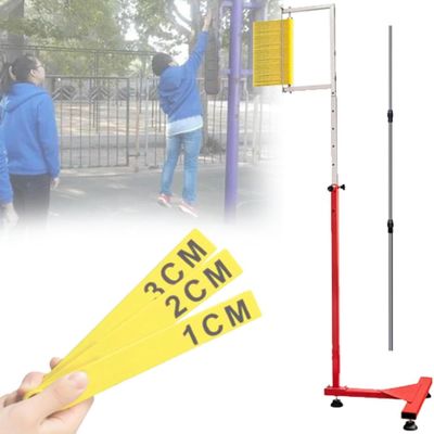AMNOOL Vertical Jump Tester Vertical Jump Measure Floor Standing High Jump Training Equipment Indoor Outdoor Sports Fields Portable Vertical Jump Trainer with Telescopic Reset Rod-1