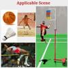 AMNOOL Vertical Jump Tester Vertical Jump Measure Floor Standing High Jump Training Equipment Indoor Outdoor Sports Fields Portable Vertical Jump Trainer with Telescopic Reset Rod-1 view 2