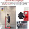 AMNOOL Vertical Jump Tester Vertical Jump Measure Floor Standing High Jump Training Equipment Indoor Outdoor Sports Fields Portable Vertical Jump Trainer with Telescopic Reset Rod-1 view 3
