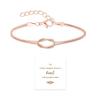 dsmrosp Mother & Daughter Bond Knot Bracelets,Love Knots Snake Chain Infinity Bracelet,Infinity Knot Mother Daughter Ring Bracelets,To My Best Friend B racelet Friendship Relationship Bracelet (C) view 1