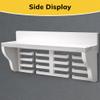 Caydo 63 Pieces 2 Inch Gold Silver Bronze Award Medals with Wooden Medal Hanger Display with Shelf view 4