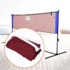 HUAOSN Foldable Badminton Net, Portable Badminton Net, Lightweight Polypropylene Fiber Badminton Tennis Competition Training Net for Competition view 4