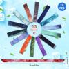 Lenwen 15 Pcs Cooling Neck Wraps Cooling Bandana Tie Dye Neck Cooler Ice Wrap Scarf Headband for Hot Weather for Women Men view 2