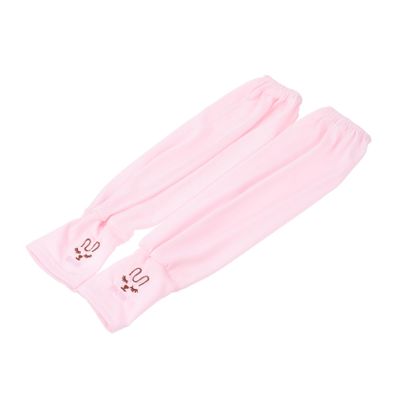 Mikinona 1pair Stylish Uv Arm Sleeves for Women Portable Cooling Arm Reusable Ice Silk Comfortable for Activities Bunny