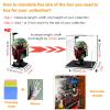 Large Acrylic Display Case 10 20 30 40 50 60 70 Cm Long, Stackable Clear Plastic Boxes for Collectibles Action Figure Car Models Helmet, Alternative Glass Case ( Color : White base , Size : 50x50x25cm view 3