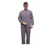 Chinese Style Tai Chi Cotton And Linen Tang Suit for Men Shirt (grey, M) view 2