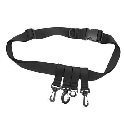 GOOHOCHY Nylon Material Fishing Belt Quick Release Wading Belt Holder Comfortable Fishing Waist Pack for Anglers
