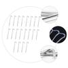 GOOHOCHY 20pcs Question Mark Shape Tent Stakes Heavy Duty Iron Ground Pegs for Camping Garden and Outdoor Use for Securing Tents and Canopies view 3