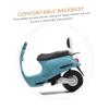 GOOHOCHY Safety Rear Backrest Cushion for Electric Bicycles Bike Seat Rest Easy to Install Ergonomic Design for Comfortable Riding Compatible with Mountain and Road Bikes view 3