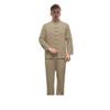 Chinese Style Tai Chi Cotton And Linen Tang Suit for Men Shirt (khaki, M) view 2