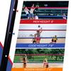 THWTGH 2025 Upgraded Portable Outdoor Volleyball Net Set with Adjustable Height Aluminum Poles, Volleyball Net for Backyard, Anti-Sag Design, Portable Volleyball Net for Backyard,Grass and Beach view 4