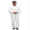 Chinese Style Tai Chi Cotton And Linen Tang Suit for Men Shirt (white, S) view 1