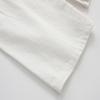 Chinese Style Tai Chi Cotton And Linen Tang Suit for Men Shirt (white, S) view 4