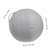 Kisangel Portable Washable Yoga Ball Cover Anti-Slip Protective Sleeve for Exercise Balance Balls Cotton-Linen Material Random Colors view 2