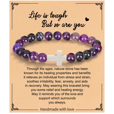 Paderast Christian Gifts for Women, Religious Cross Bracelet Gifts for for Mom/Daughter/Friend/Sister/Grandma