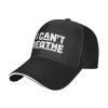 I Can't Breathe Hat Adjustable Baseball Cap Funny Trucker Hat Classic Dad Hats Men Women Black view 1