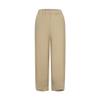xoxingysm Loose Linen Pants for Women Elastic Waist Wide Leg Lounge Cropped Pants Summer Lightweight Flowy Beach Traveling Capri Pants Solid Boho Palazzo Yoga Pajamas Pants view 3