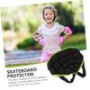 GOOHOCHY 1pc Versatile Boy Girl Skiing Protective Hip Pad Drop Resistance Cushion for Outdoor Sports Material for Roller Skating and Ice Skating Black view 2