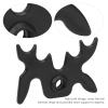 Topyond Set of 10 Slipon Bridge Head Antlers for Billiard Pool Cue Sticks - Essential Pool Rack Accessory view 2