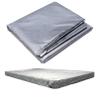 IINCOOY 12FT Snooker Billiard Pool Table Maintaining Water-Proof Silver Color PVC Cloth Cover Tool (Color : Silver, Size : 9ft) view 1