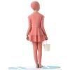 Muslim Swimsuit Girls 3 Piece Full Cover Hijab Burkini Arabic Swimwear Sunsuit Beachwear Top (Watermelon Red, 4-5 Years) view 3