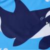 Baby Toddler Boys Two Pieces Swimsuit Set Cartoon Bathing Suit Short Sleeve Rash Guard Swimwear with (Blue, 2-3 Years) view 4