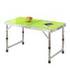 Folding Picnic Tables,Portable Kitchen Work Top Table,Heavy Duty Trestle for Party,Dinner,Buffet,Outdoor Garden,Camping Table,Lightweight Compact Table,Adjustable Height,Camping Accessories ( Size : S view 1