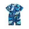 Baby/Toddler Boys Girls Swimsuit Kids Cartoon Print Bathing Suit Summer Beach Swimwear (Blue, 0-6 Months) view 1