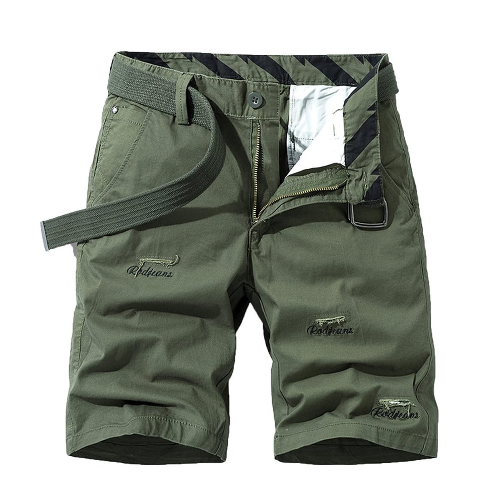 Muscularfit Cargo Shorts for Men 2024 Trendy Multi Pocket Cotton Tooling Shorts Casual Summer Beach Shorts Athletic Shorts