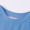 NineFit Basics Toddler/Baby Boys Swimsuit Bathing Suits Set 2-Piece Short Sleeve Rash Guard Swimwear & Swim Trunks (Blue, 4-5 Years) view 4