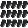 ELUTONG Non Slip Toddler Socks,Boy Socks with Grips 15 Pairs Anti Skid Kids Low Cut Socks for Baby Infant(6-12Months) view 1