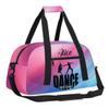 Custom Dance-Bag for Girls Personalized Kids Sports Duffel-Bag with Name Travel Overnight Weekend Luggage-Bag view 3
