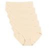Amazon Essentials Women's Modern, Nude-Low Rise-5 Pack, Large view 1