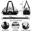 Dance-Bag for-Boys-Girls 7-9 Custom Kids-Duffel-Bag Gym-Bag Small Overnight Weekend Luggage Travel-Bag Black Dance-Recital-Gifts view 2