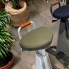 LifeSpan Fitness Ampera Bike Seat Cover - Handcrafted, 100% Cotton, Eco-Friendly, 3 Color Choices(Army Green) view 3
